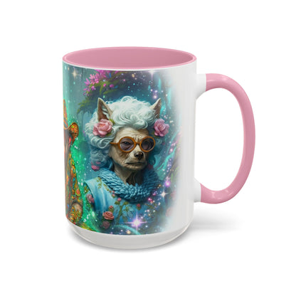 💃🧘‍♂️🐾 Fifi, Zen & Miss Tilly Mug 15oz