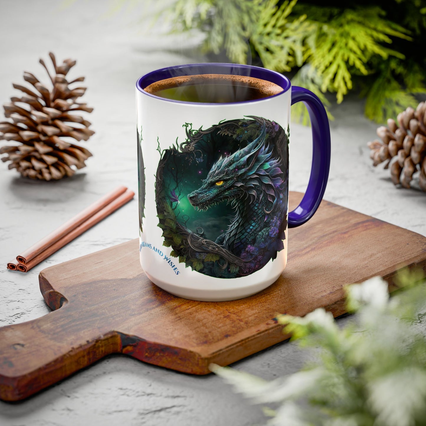 🐉 The Enchanted Dragon Mug 15oz