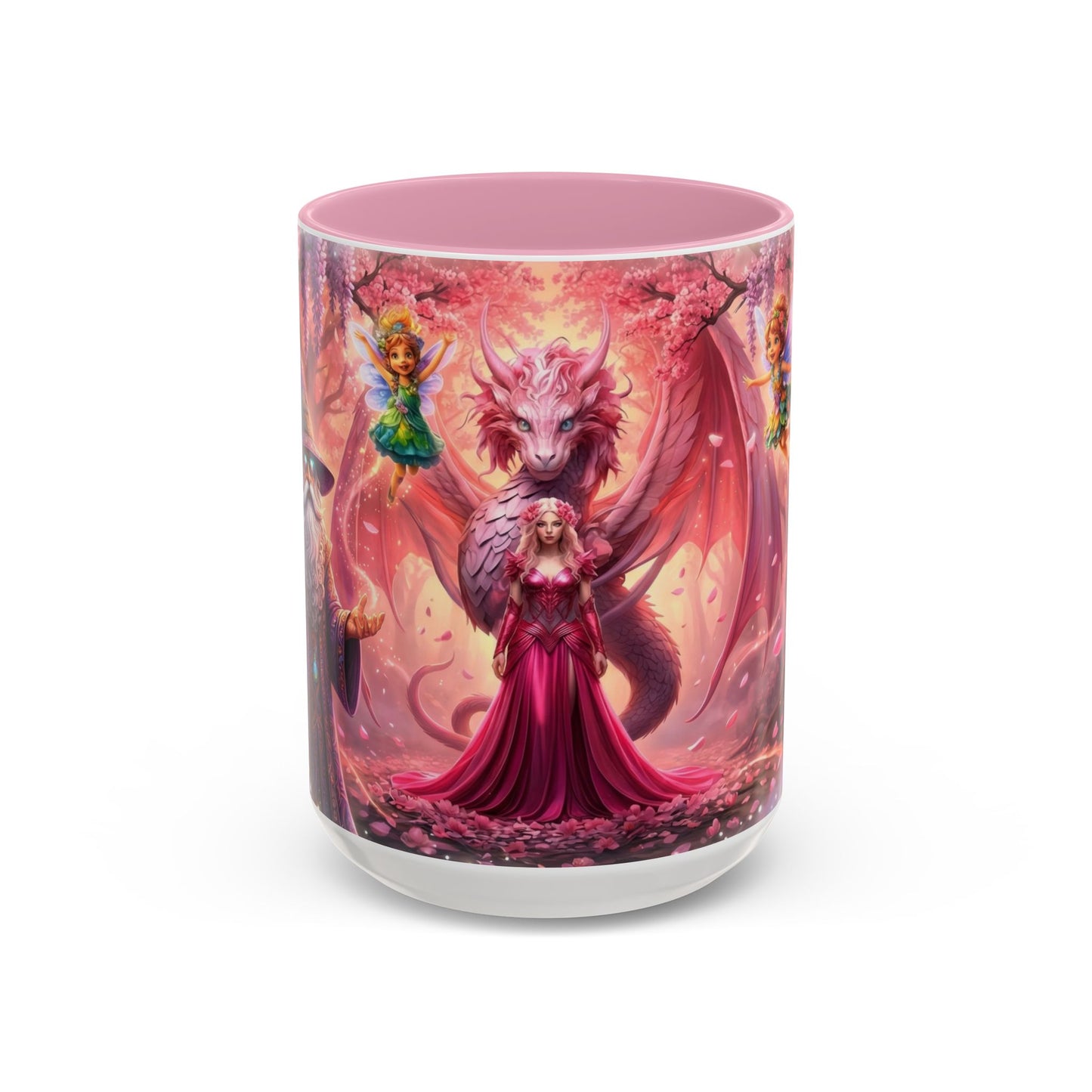 🧙‍♂️🌸🧚Vibeon, Miria & The Fairy Trio Mug 15oz