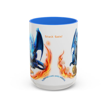 🐉💸 BitFyre Mug – Stackin’ Sats, Breathin’ Fire Edition