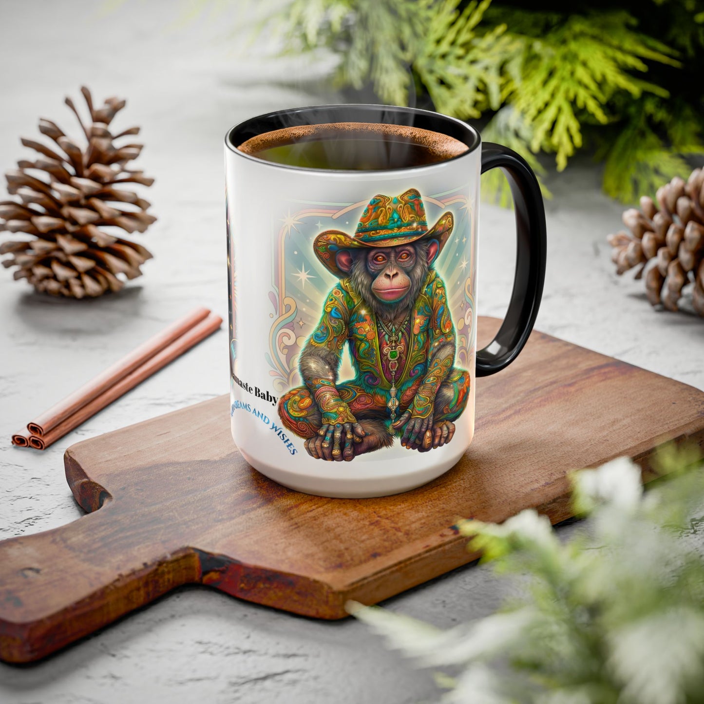 🧘‍♂️✨ Zen Ryder Mug – Vibe Dealer Edition 15oz