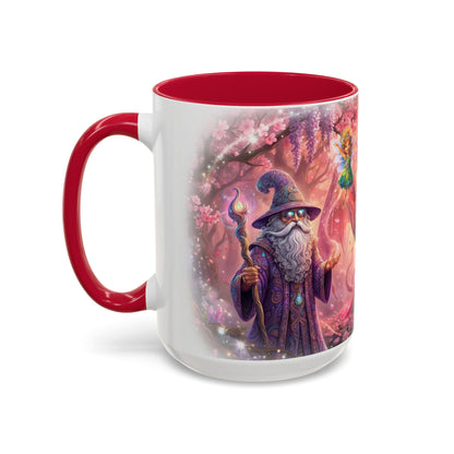 Fantasy Character Coffee Mug – Vibeon, Miria & The Fairies | Magical Realm Ceramic Mug (11oz / 15oz)