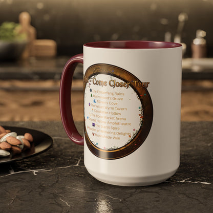 Thalos - Come Closer Tour Mug - official drinking vessel of the shirtless fae-rock demigod himself