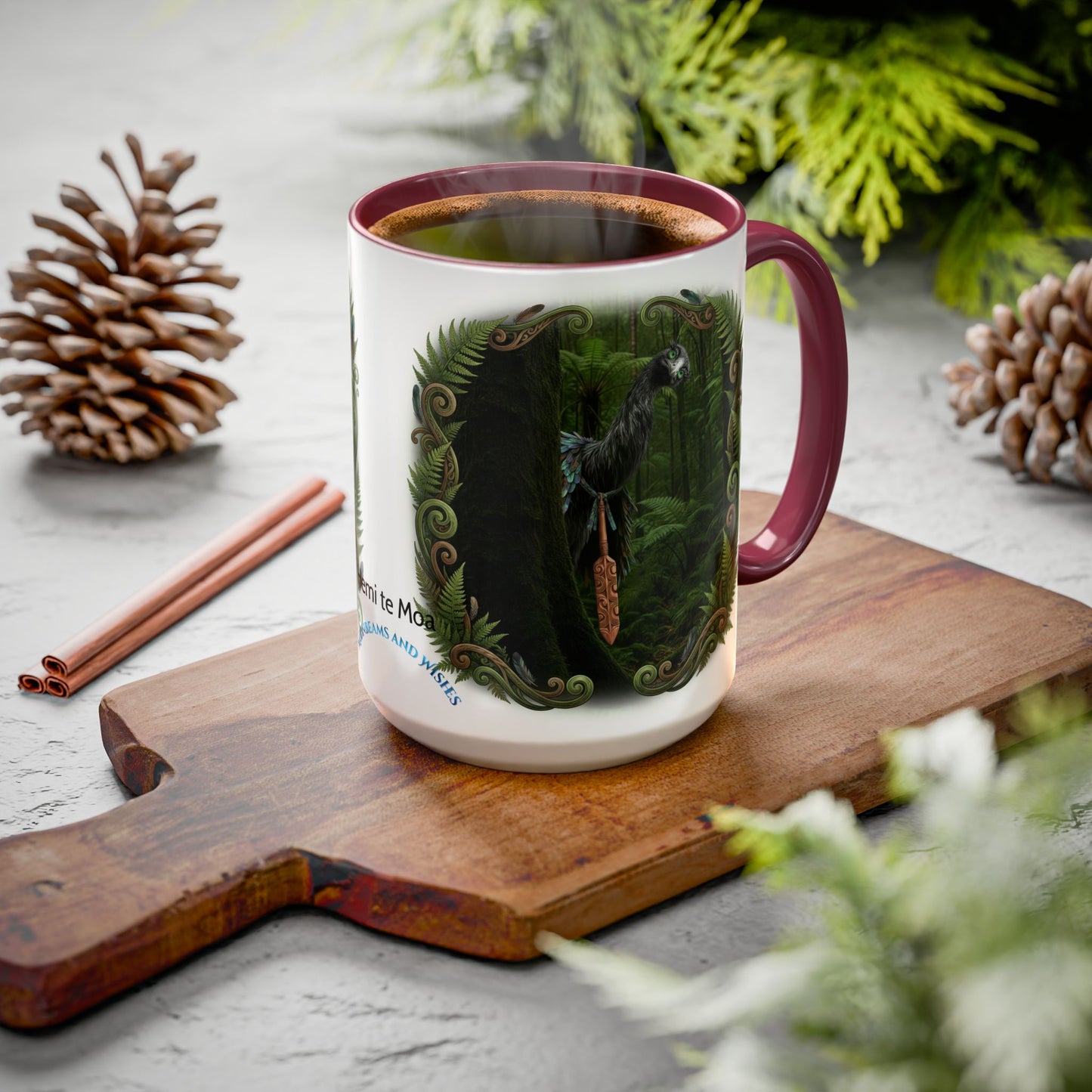 🪶🔥 Hemi te Moa Mug – Straight Outta Extinction Edition