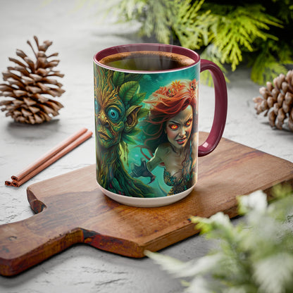 Fantasy Character Coffee Mug – Thalos, Morrowood & Asiren | Magical Realm Ceramic Mug (11oz / 15oz)