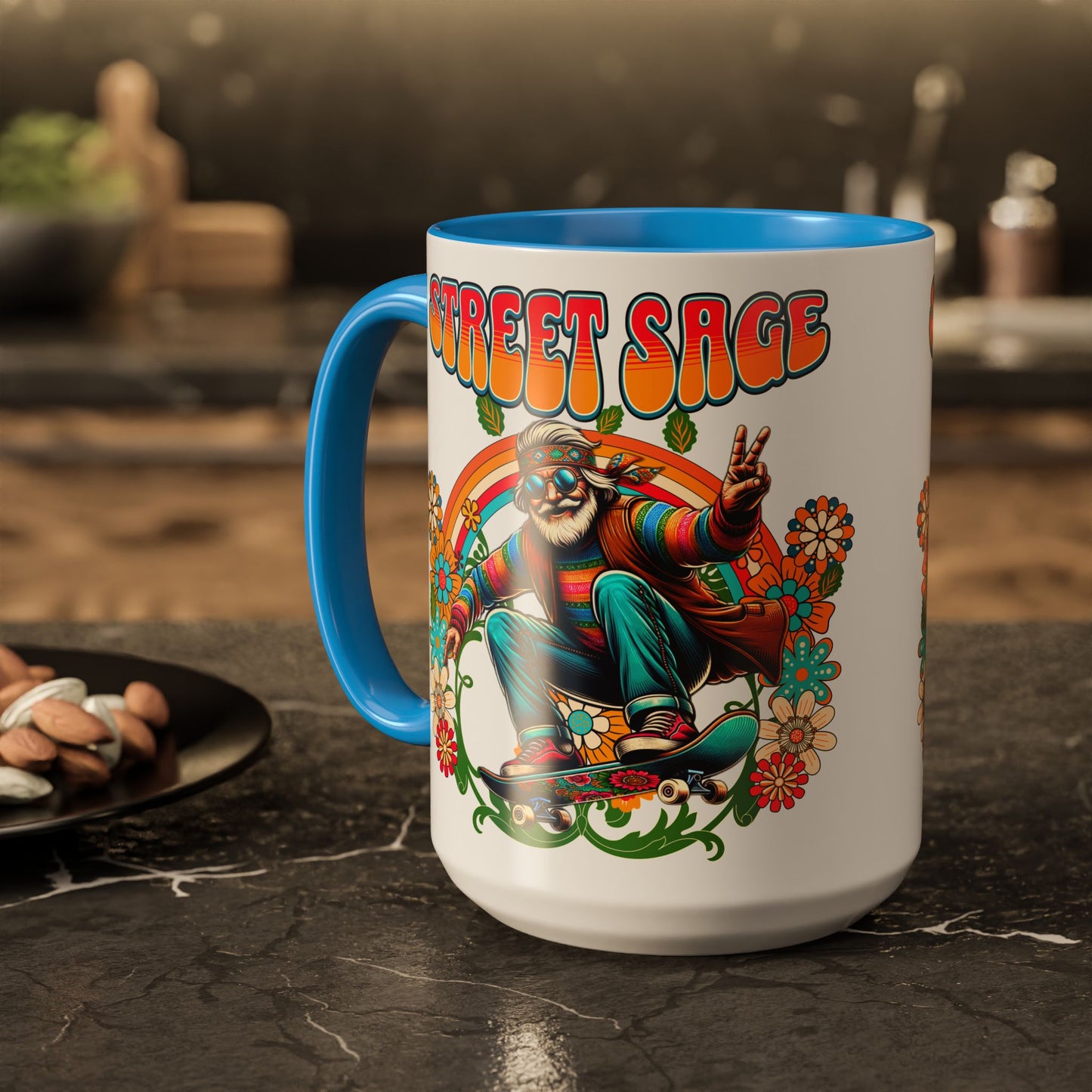 🌈Street Sage Retro Skater Mug