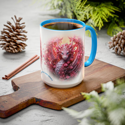 🌸🐉 Dragon Miria Mug – Blossom & Blaze Edition