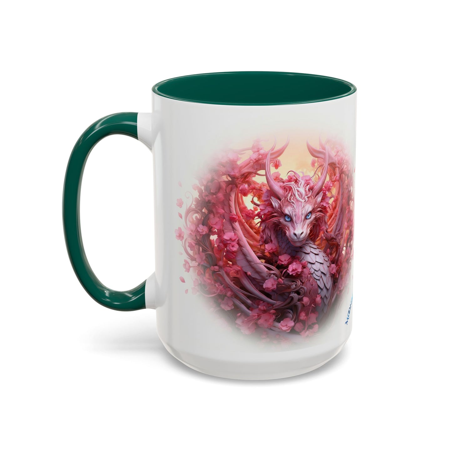 🌸🐉 Dragon Miria Mug – Blossom & Blaze Edition 15oz