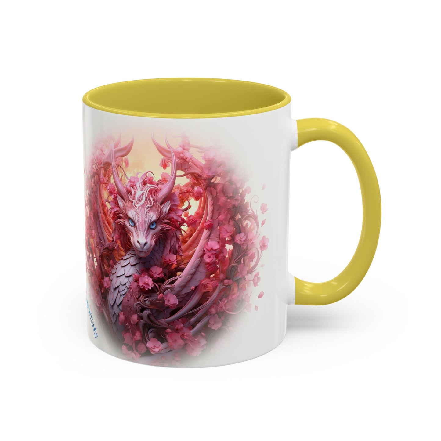 🌸🐉 Dragon Miria Mug – Blossom & Blaze Edition 11oz