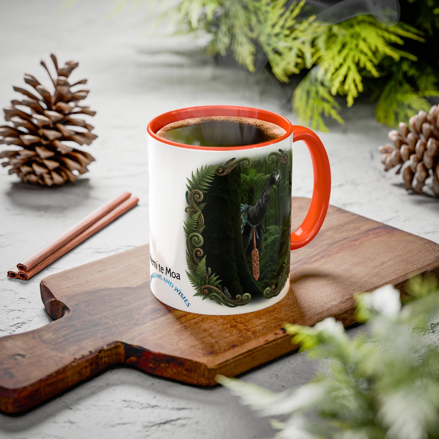 🪶🔥 Hemi te Moa Mug – Straight Outta Extinction Edition 11oz