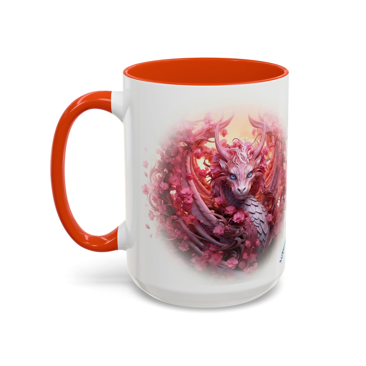 🌸🐉 Dragon Miria Mug – Blossom & Blaze Edition 15oz