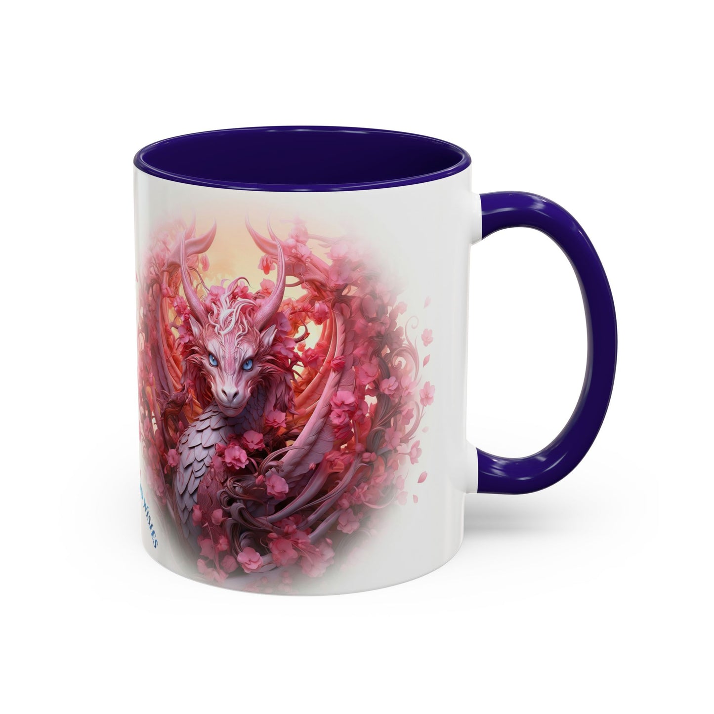 🌸🐉 Dragon Miria Mug – Blossom & Blaze Edition 11oz
