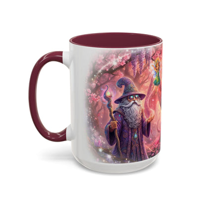 Fantasy Character Coffee Mug – Vibeon, Miria & The Fairies | Magical Realm Ceramic Mug (11oz / 15oz)
