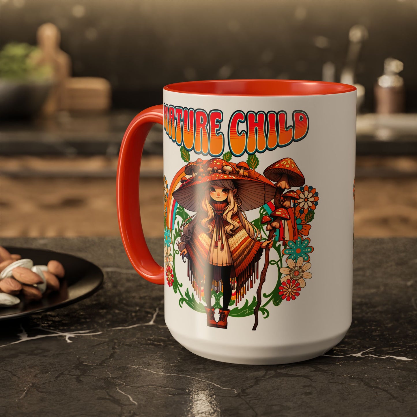 🍄Nature Child Retro Mushroom Mug