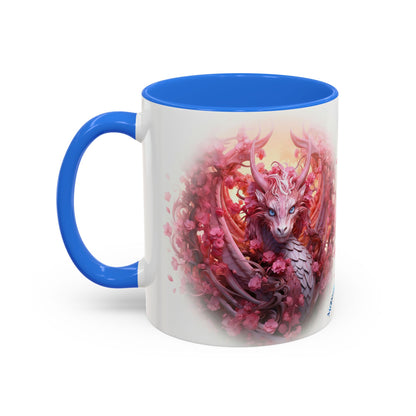 🌸🐉 Dragon Miria Mug – Blossom & Blaze Edition 11oz