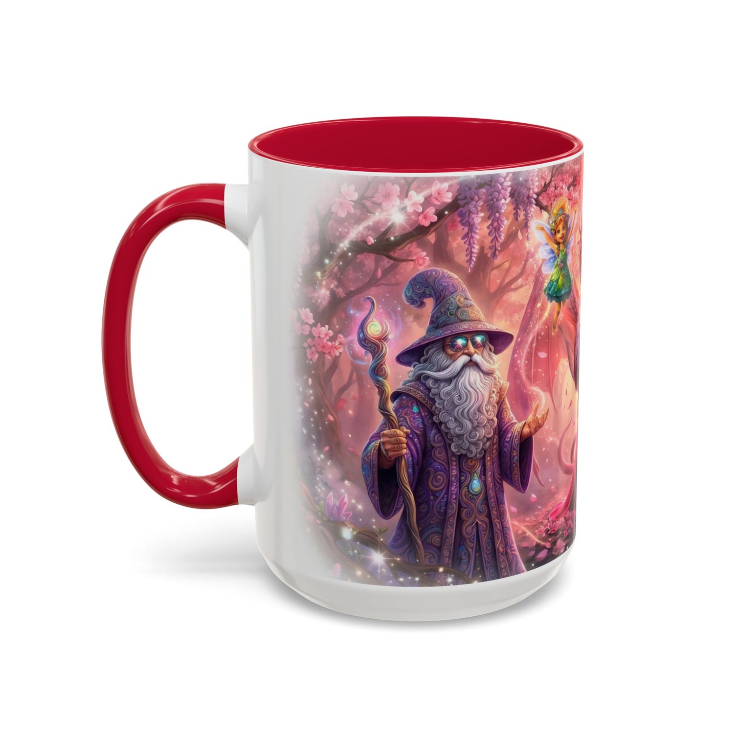 🧙‍♂️🌸🧚Vibeon, Miria & The Fairy Trio Mug 15oz