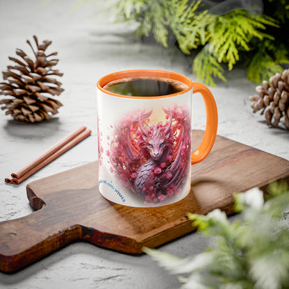 🌸🐉 Dragon Miria Mug – Blossom & Blaze Edition 11oz