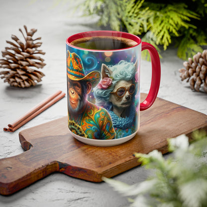 Fantasy Character Coffee Mug – Fifi La Plume, Zen Ryder & Miss Tilly | Magical Realm Ceramic Mug (11oz / 15oz)