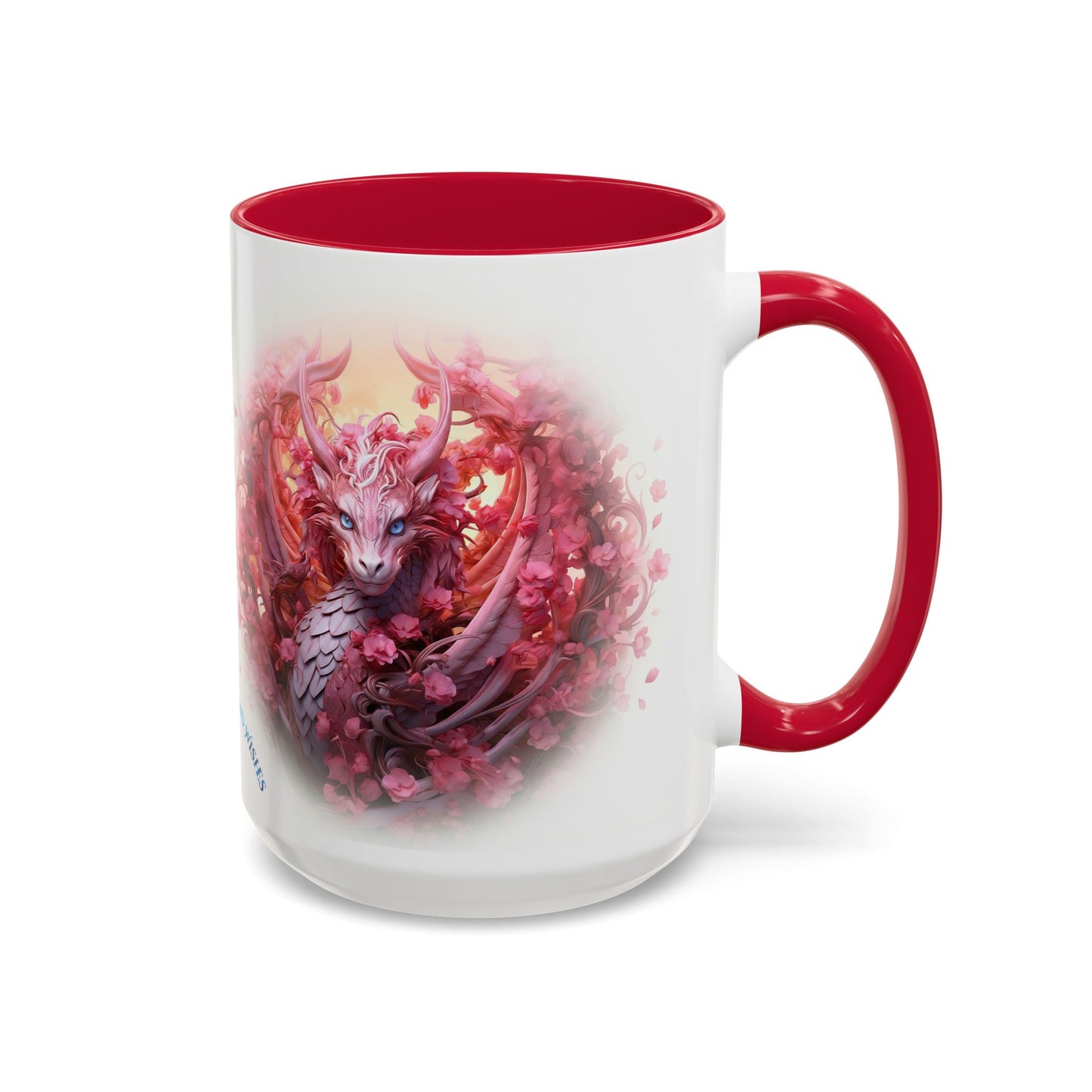 🌸🐉 Dragon Miria Mug – Blossom & Blaze Edition 15oz