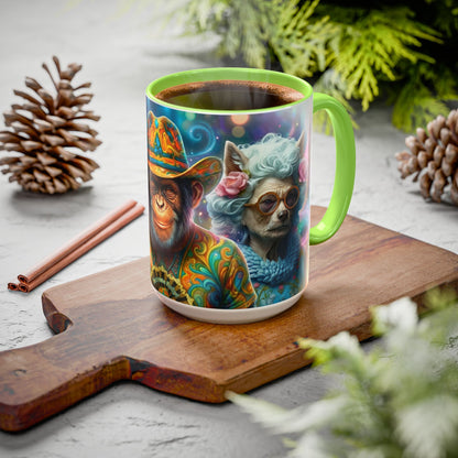 Fantasy Character Coffee Mug – Fifi La Plume, Zen Ryder & Miss Tilly | Magical Realm Ceramic Mug (11oz / 15oz)