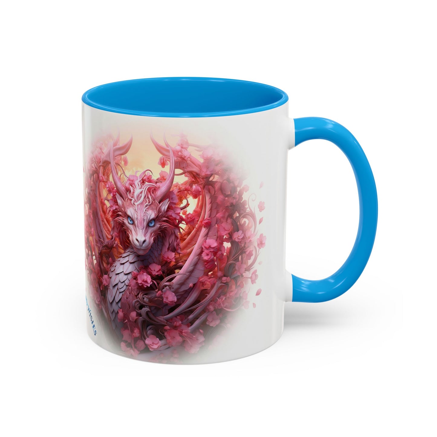 🌸🐉 Dragon Miria Mug – Blossom & Blaze Edition 11oz