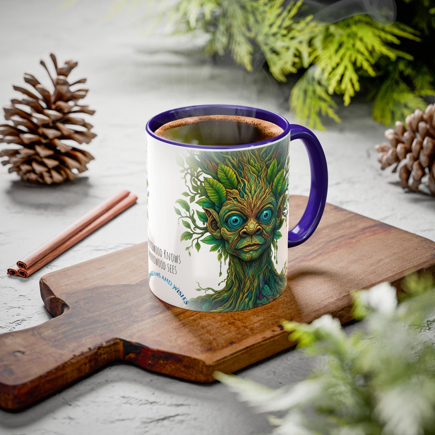 🌳 Morrowood Mug – Knows & Sees Edition