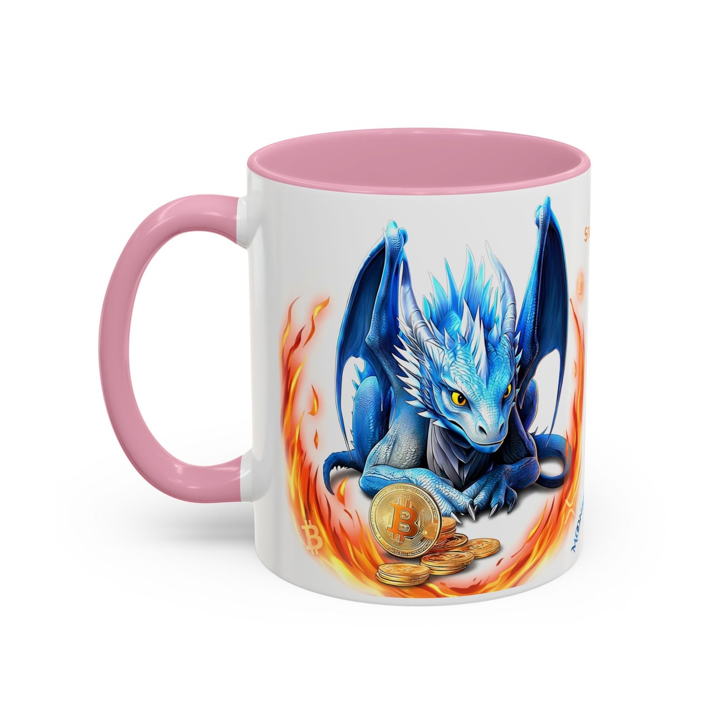 🐉💸 BitFyre Mug – Stackin’ Sats, Breathin’ Fire Edition 11oz