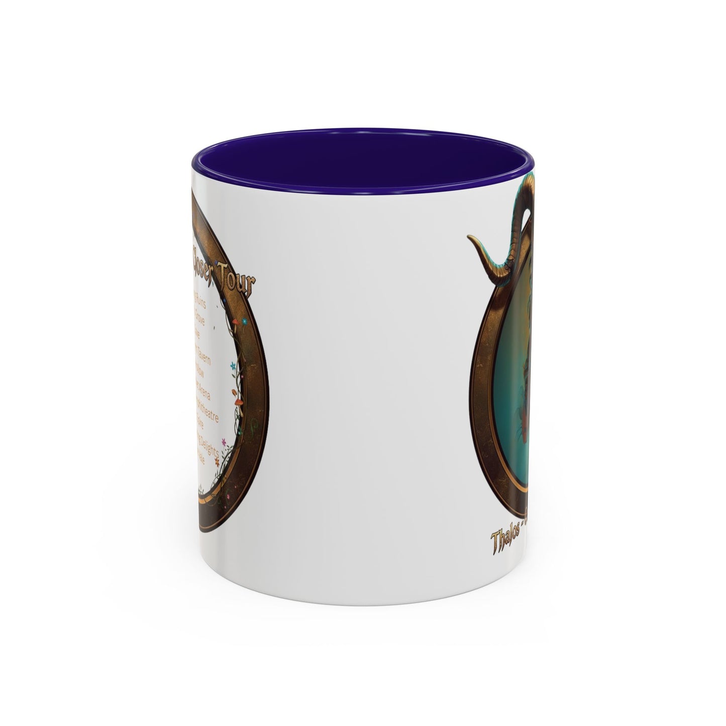 Thalos - Come Closer Tour Mug - official drinking vessel of the shirtless fae-rock demigod himself