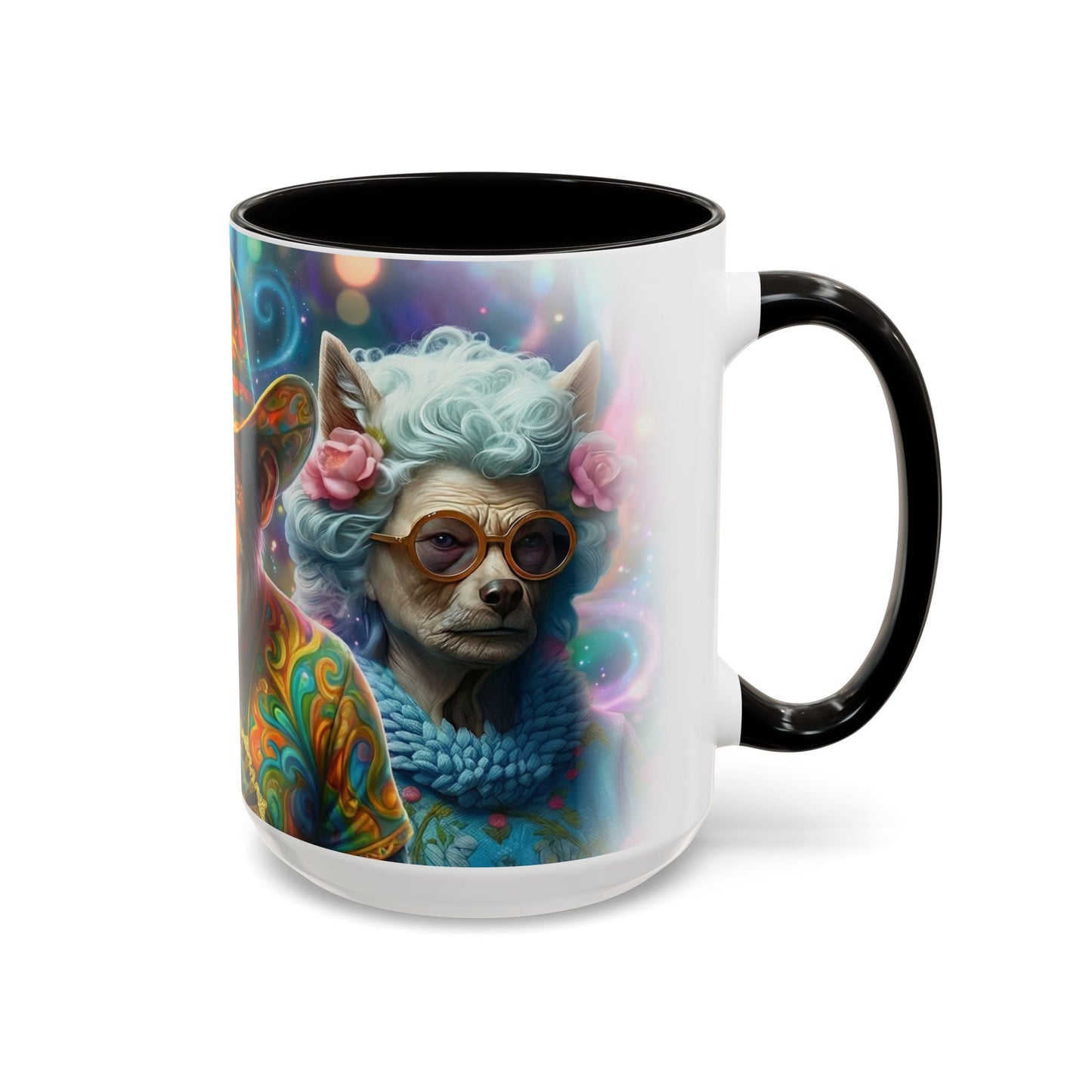 Fantasy Character Coffee Mug – Fifi La Plume, Zen Ryder & Miss Tilly | Magical Realm Ceramic Mug (11oz / 15oz)