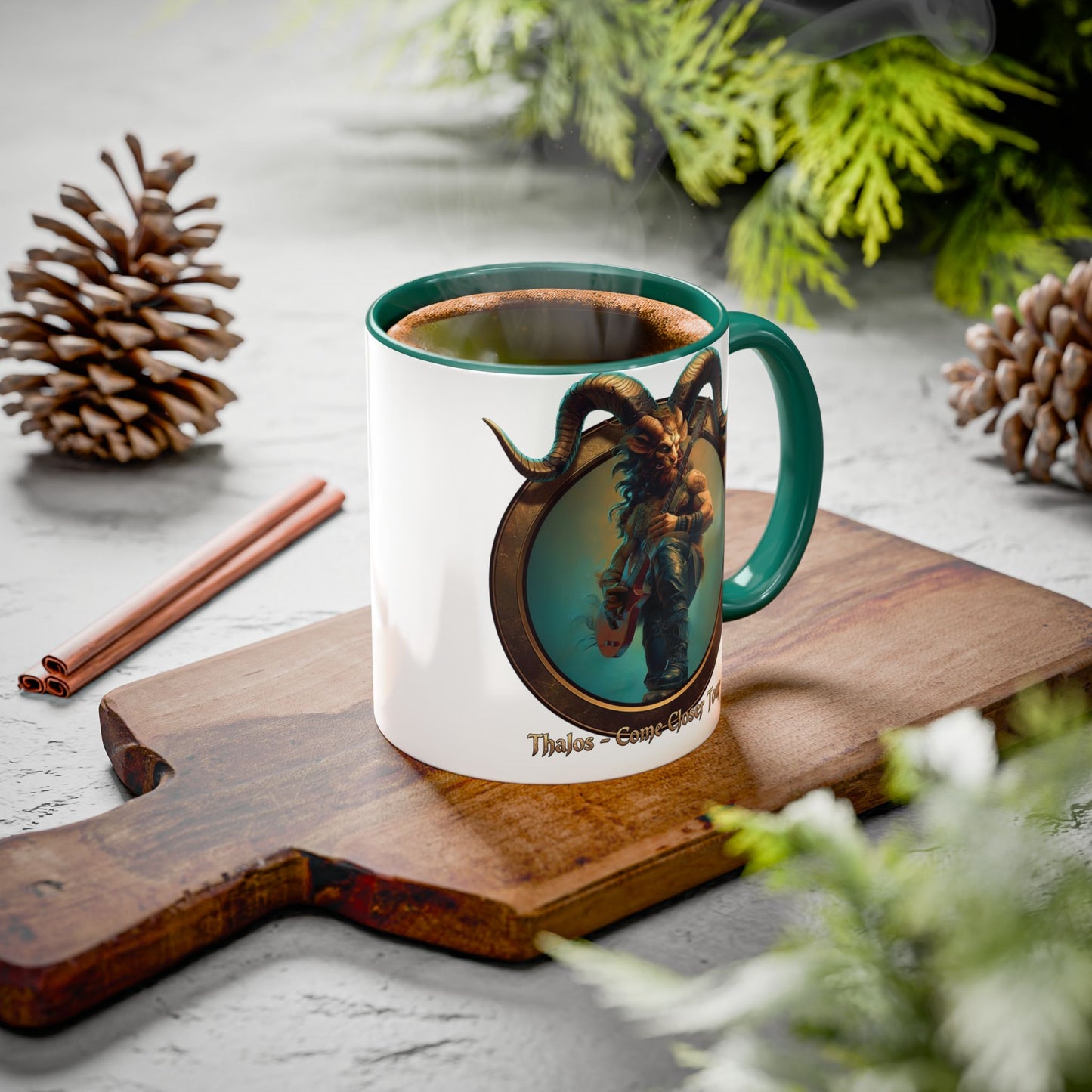 Thalos - Come Closer Tour Mug - official drinking vessel of the shirtless fae-rock demigod himself