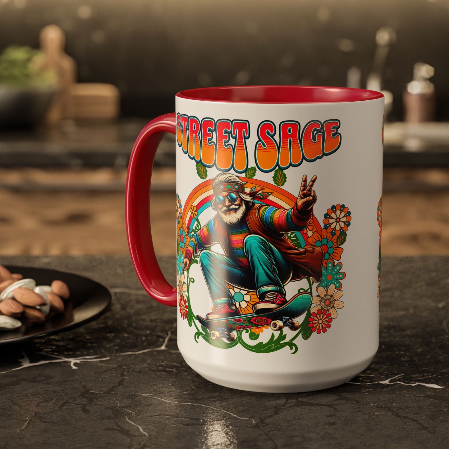 🌈Street Sage Retro Skater Mug
