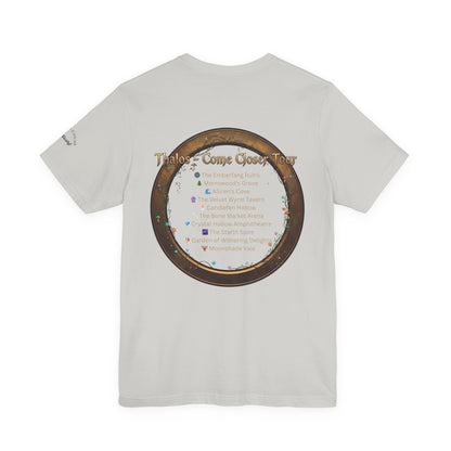 Thalos the Satyr - Come Closer Tour - Shirtless in Spirit, Confidence Included - Unisex Tee