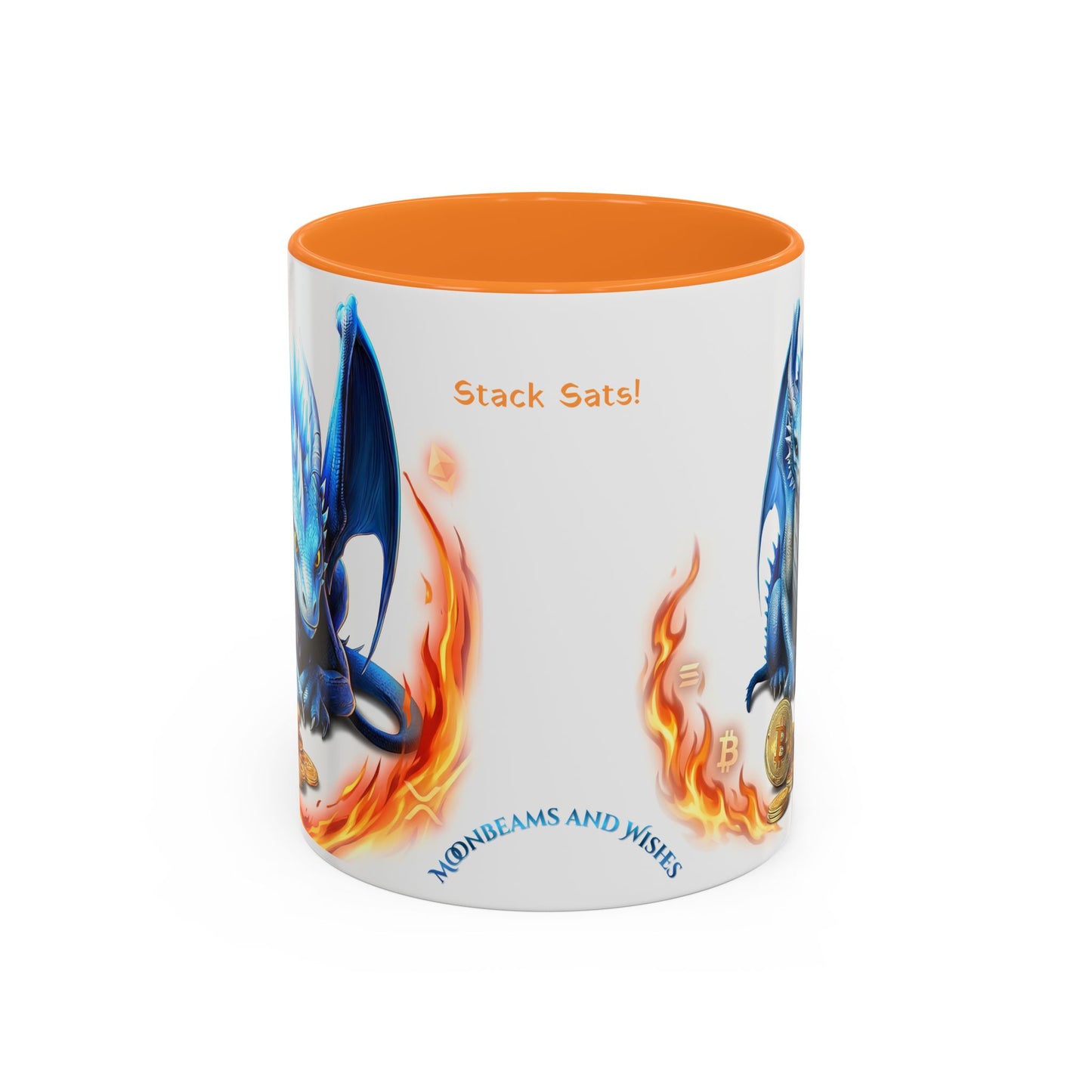 🐉💸 BitFyre Mug – Stackin’ Sats, Breathin’ Fire Edition