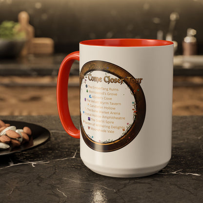 Thalos - Come Closer Tour Mug - official drinking vessel of the shirtless fae-rock demigod himself