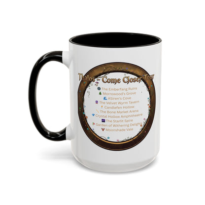 Thalos - Come Closer Tour Mug - official drinking vessel of the shirtless fae-rock demigod himself