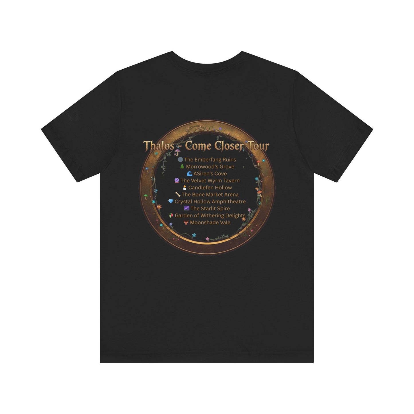 Thalos the Satyr - Come Closer Tour - Shirtless in Spirit, Confidence Included - Unisex Tee