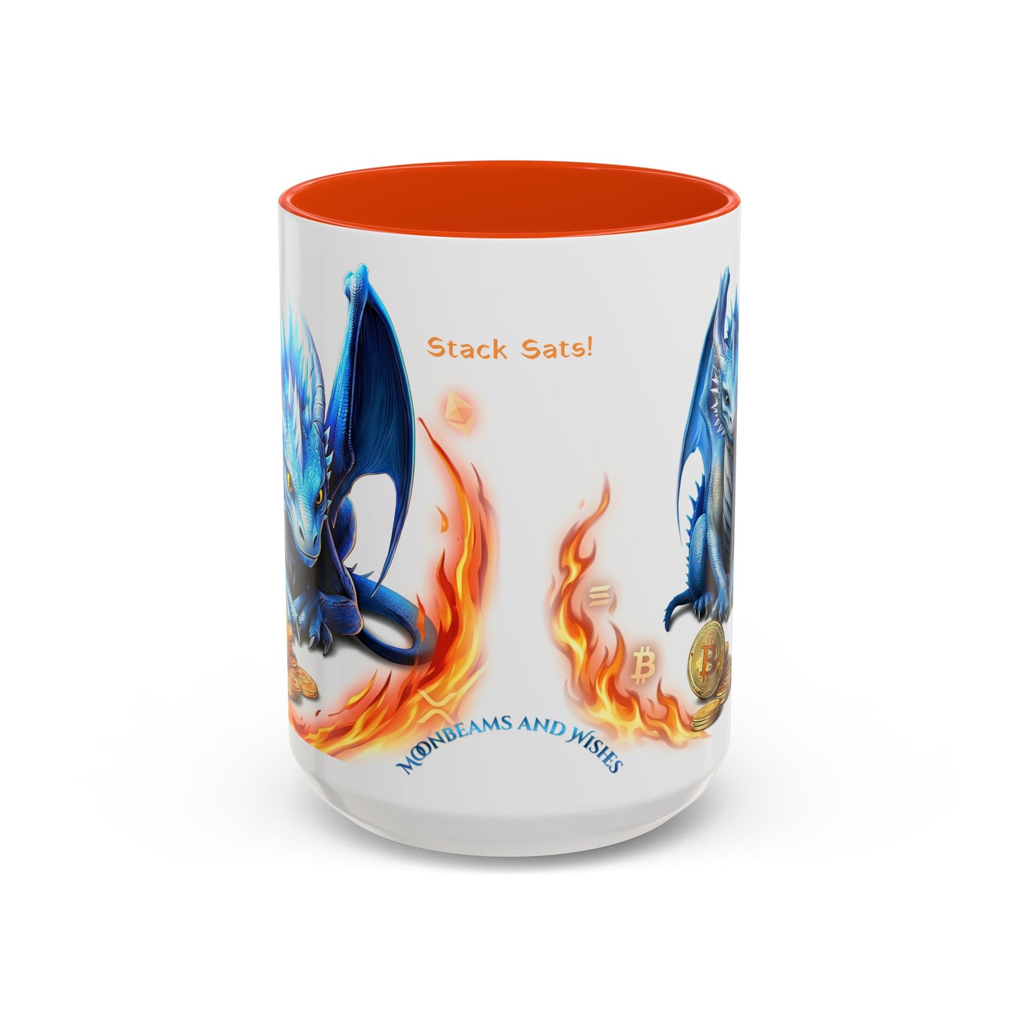 🐉💸 BitFyre Mug – Stackin’ Sats, Breathin’ Fire Edition