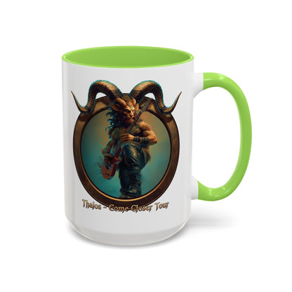 Thalos - Come Closer Tour Mug - official drinking vessel of the shirtless fae-rock demigod himself