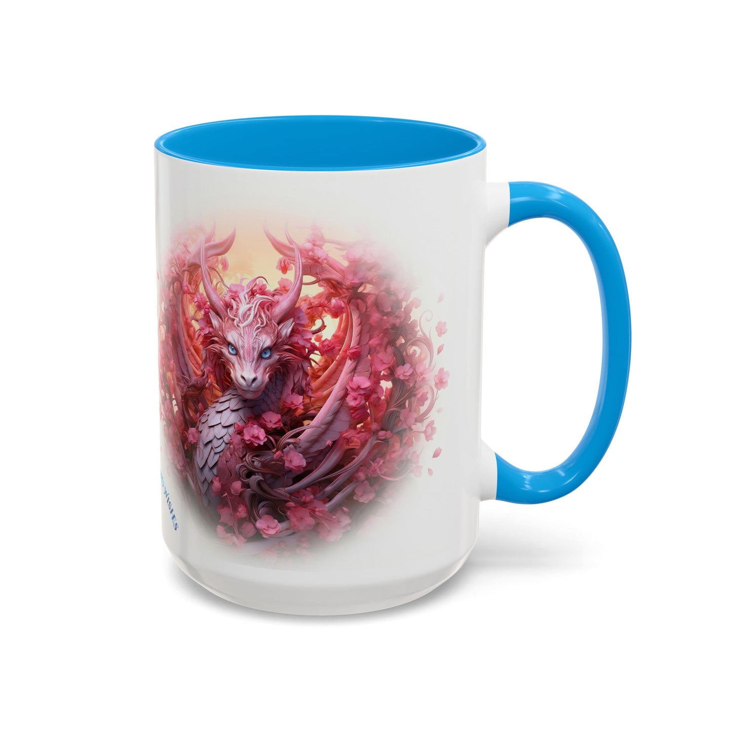 🌸🐉 Dragon Miria Mug – Blossom & Blaze Edition 15oz