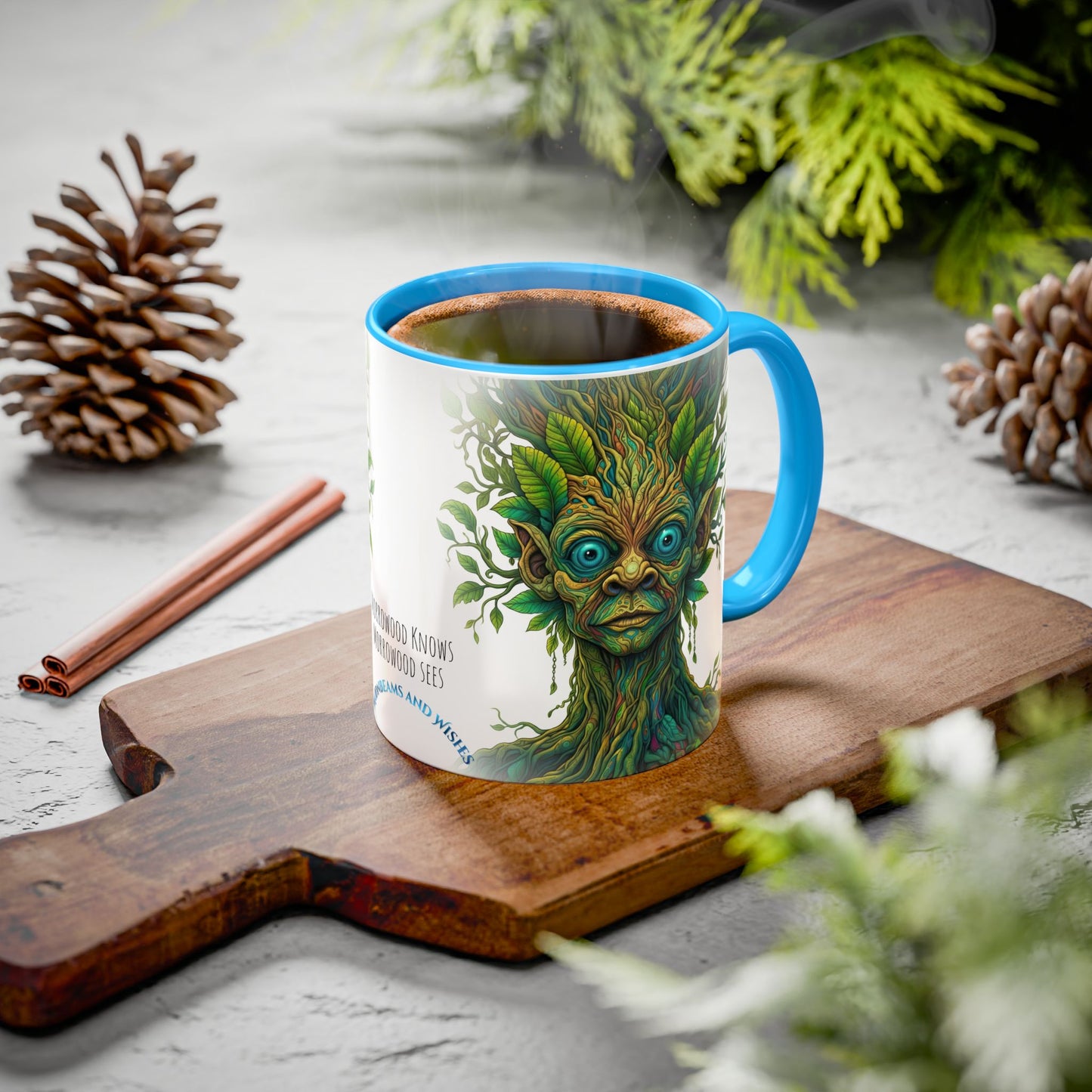 🌳 Morrowood Mug – Knows & Sees Edition