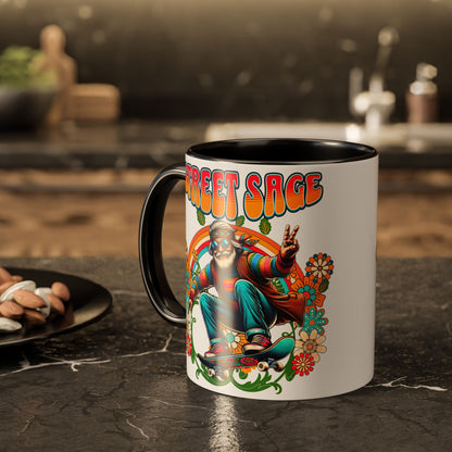 🌈Street Sage Retro Skater Mug