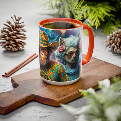 Fantasy Character Coffee Mug – Fifi La Plume, Zen Ryder & Miss Tilly | Magical Realm Ceramic Mug (11oz / 15oz)