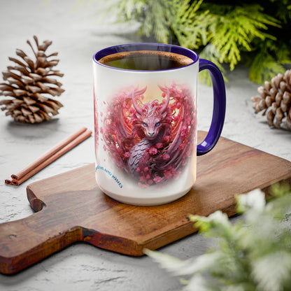 🌸🐉 Dragon Miria Mug – Blossom & Blaze Edition