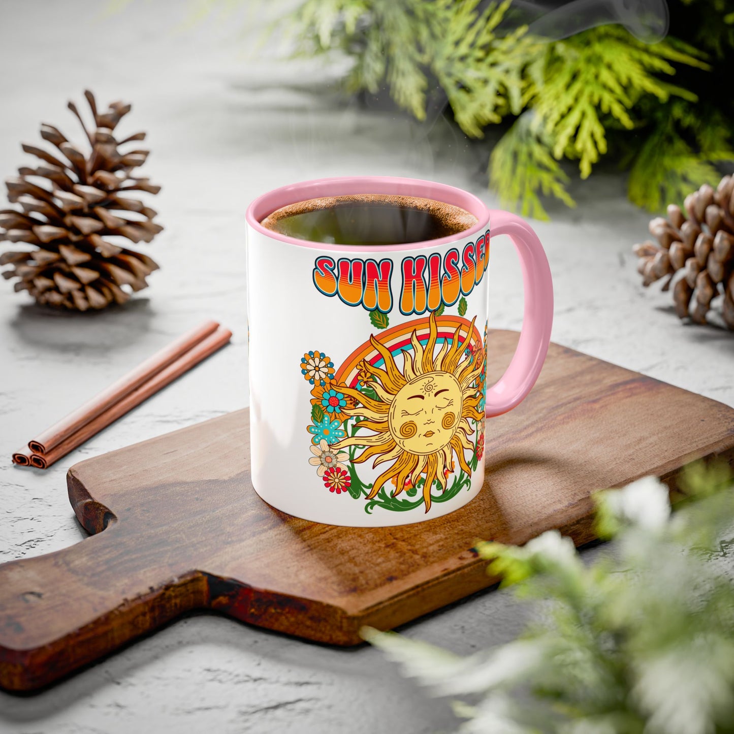 🌞 Sunkissed Retro Sunshine Mug