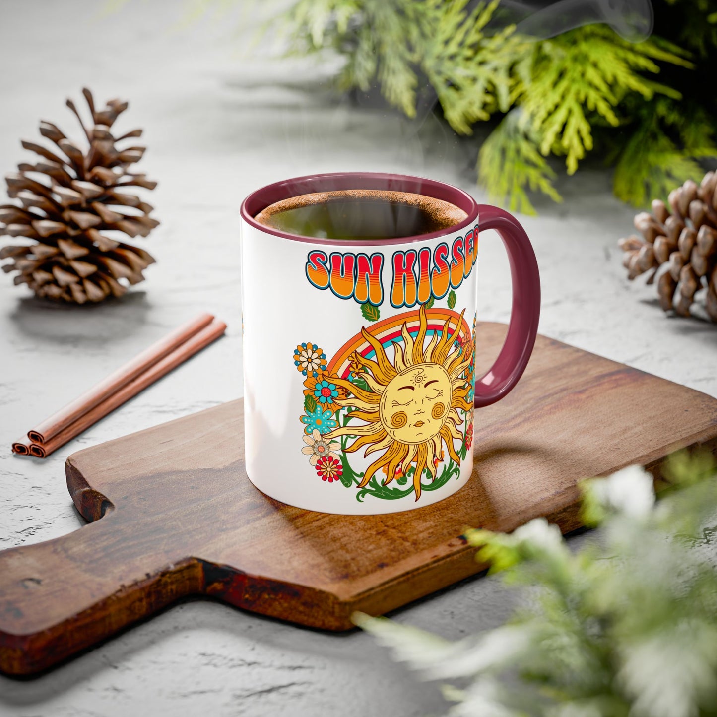 🌞 Sunkissed Retro Sunshine Mug