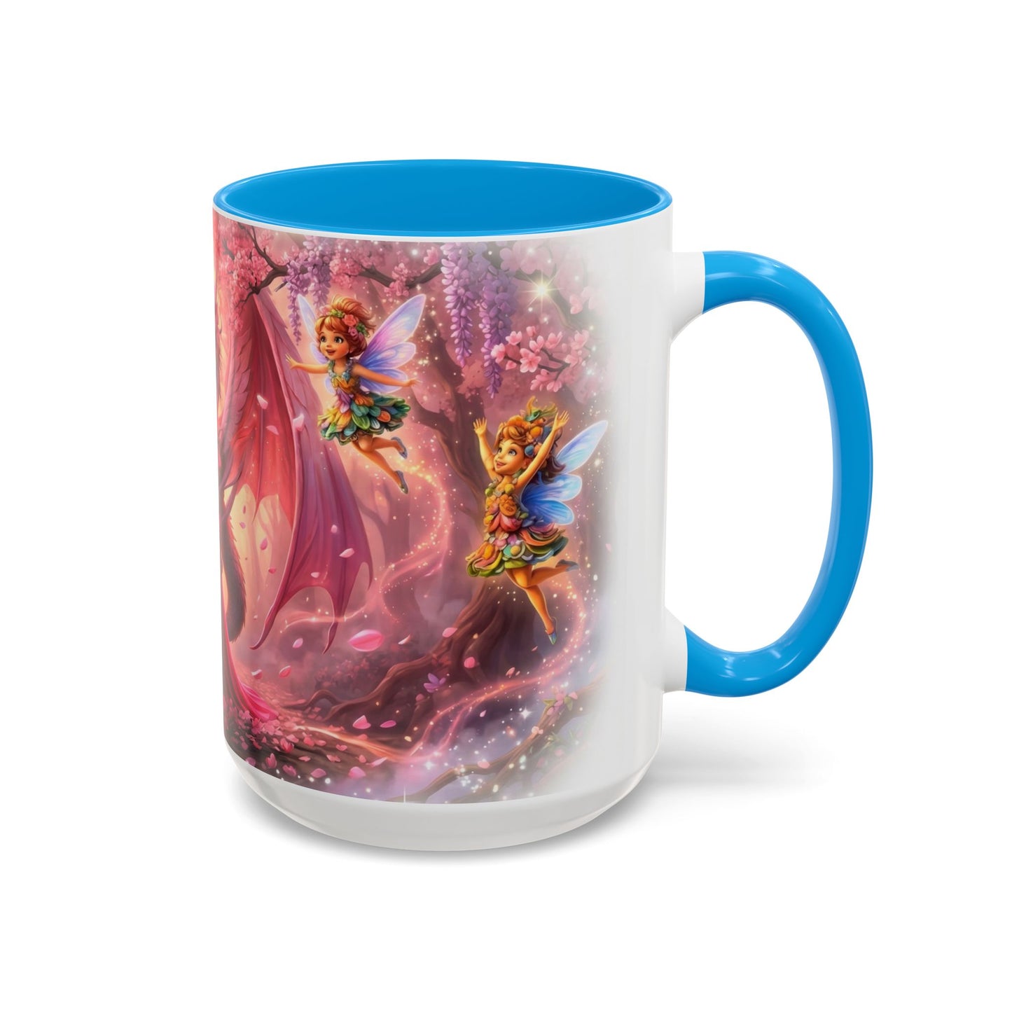 🧙‍♂️🌸🧚Vibeon, Miria & The Fairy Trio Mug 15oz
