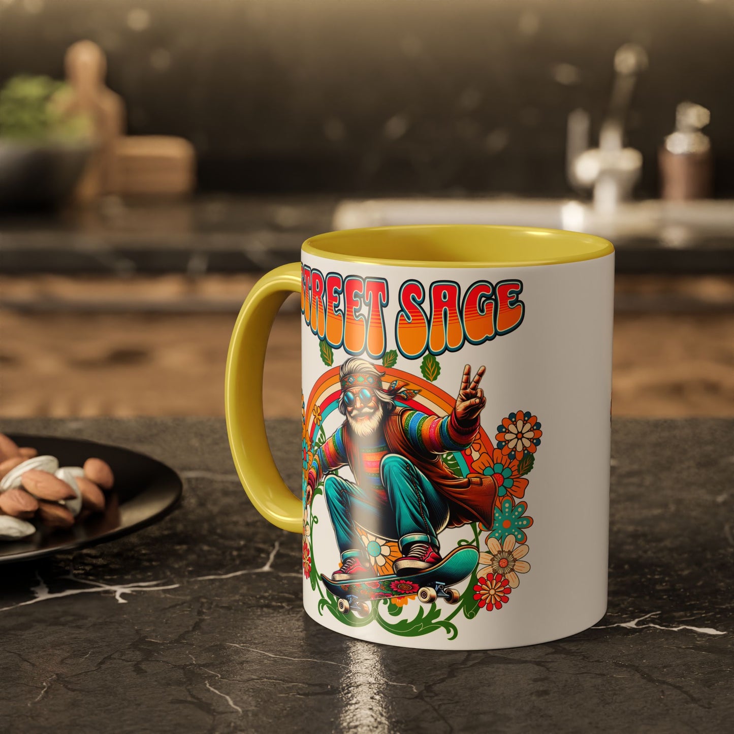 🌈Street Sage Retro Skater Mug
