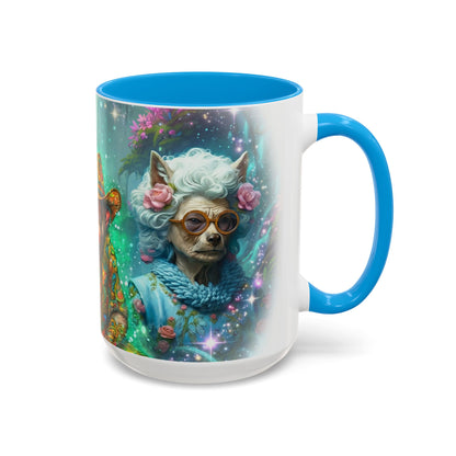 💃🧘‍♂️🐾 Fifi, Zen & Miss Tilly Mug 15oz