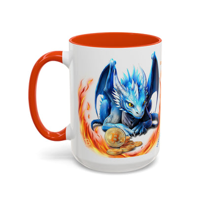 🐉💸 BitFyre Mug – Stackin’ Sats, Breathin’ Fire Edition 15oz