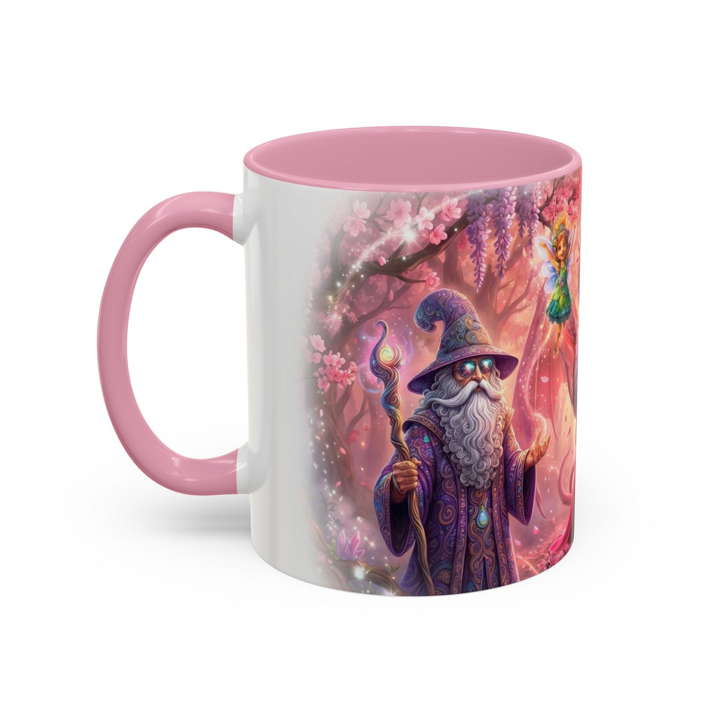Fantasy Character Coffee Mug – Vibeon, Miria & The Fairies | Magical Realm Ceramic Mug (11oz / 15oz)